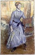 Portrait of Helene Rouart (Mme. Marin) 1886 - Edgar Degas
