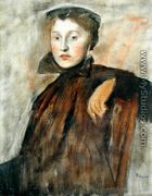 Portrait of a Lady (study) 1867 - Edgar Degas