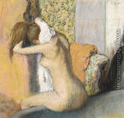 After the Bath, Woman Drying her Neck, 1898 - Edgar Degas