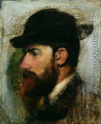 Portrait of Henri Rouart (1833-1912) 1871 - Edgar Degas