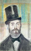 Man in an Opera Hat - Edgar Degas