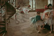 The Rehearsal, c.1877 - Edgar Degas