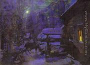 Moonlit Night, Winer, 1913 - Konstantin Alexeievitch Korovin