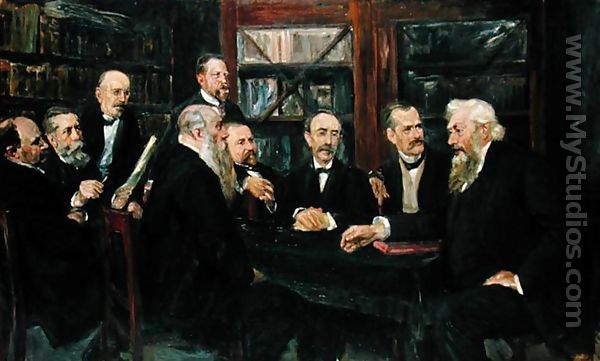The Hamburg Convention of Professors, 1906 - Max Liebermann