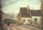 The Tumbledown Cottage near Osny, 1872 - Camille Pissarro