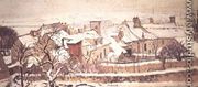 Winter, 1872 - Camille Pissarro