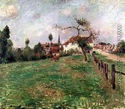 The Village of Eragny - Camille Pissarro