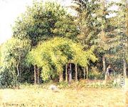 The Arbour at Eragny, 1893 - Camille Pissarro