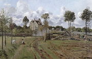 Pontoise Landscape, c.1872 - Camille Pissarro