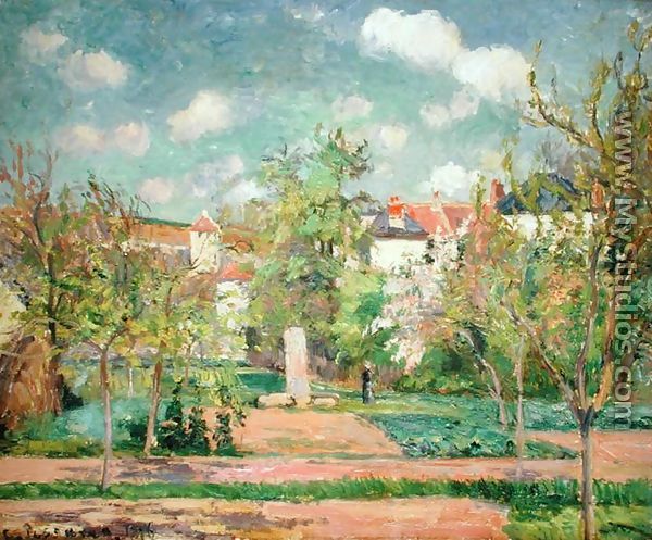 Garden, c.1876 - Camille Pissarro