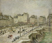 Pont Neuf, Snow Effect, 2nd Series, 1902 - Camille Pissarro