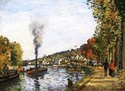 The Seine at Marly, 1871 - Camille Pissarro