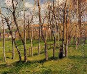 Meadow at Bazincourt, 1885 - Camille Pissarro