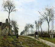Road in Louveciennes, 1870 - Camille Pissarro