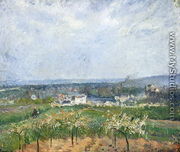 Landscape in Pontoise, 1877 - Camille Pissarro