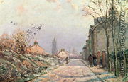 The Road, Effect of Winter, 1872 - Camille Pissarro