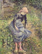 Girl with a Stick, 1881 - Camille Pissarro