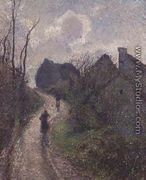 Road climbing to Osny, 1883 - Camille Pissarro