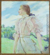 A Breezy Day, c.1898 - Robert Reid
