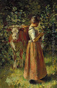 La Vachere (ca. 1888) - Theodore Robinson
