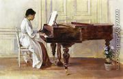 At the Piano, 1887 - Theodore Robinson