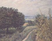 In the Vineyards at Louveciennes, 1874 - Alfred Sisley