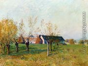 The Farm, 1874 - Alfred Sisley