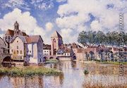 Moret-sur-Loing, the Porte de Bourgogne, 1891 - Alfred Sisley