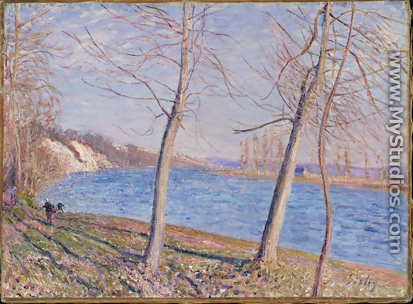 The Banks of the River at Veneux, 1881 - Alfred Sisley
