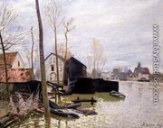 The Floods at Moret-sur-Loing, 1889 - Alfred Sisley