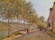 June Morning in Saint-Mammes, 1884 - Alfred Sisley
