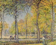 The Bois de Boulogne - Alfred Sisley