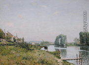 Ile Saint-Denis, 1872 - Alfred Sisley