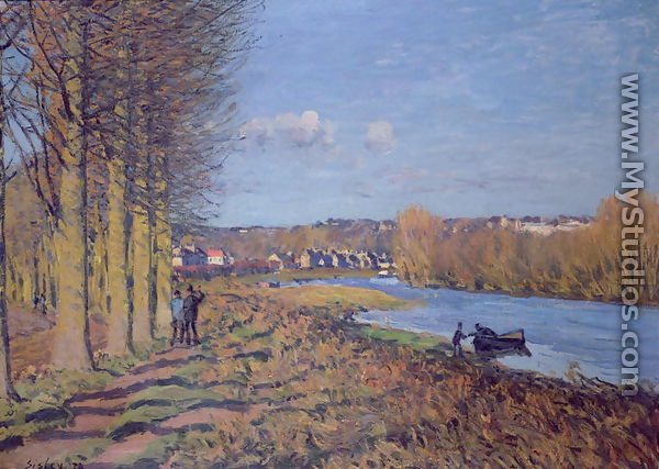 Winter Morning, 1874 - Alfred Sisley