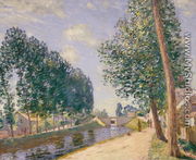 The Loing Canal at Moret, c.1892 - Alfred Sisley