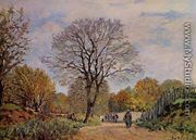 A Road in Seine-et-Marne, 1878 - Alfred Sisley
