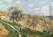 Springtime at Bougival - Alfred Sisley