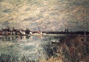 The River Banks at Saint-Mammes 2 - Alfred Sisley