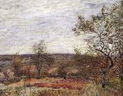 Windy Day at Veneux, 1882 - Alfred Sisley