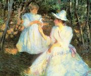 Mother and Child in Pine Woods, c.1893 - Edmund Charles Tarbell
