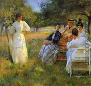 In the Orchard, 1891 - Edmund Charles Tarbell