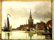 View of Overschie near Rotterdam, 1856 - Johan Barthold Jongkind