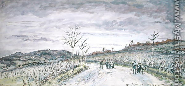 The Col du Balbins and the Montagne de Ornacieux, 1880 - Johan Barthold Jongkind