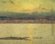 Sunset Ironbound, Mount Desert, Massachusetts, 1896 - Childe Hassam
