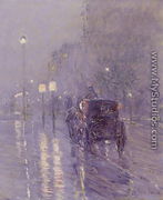 Rainy Midnight, late 1890s - Childe Hassam