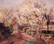 Plum Trees in Blossom - Armand Guillaumin