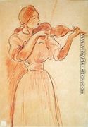 The Violin 1894 - Berthe Morisot