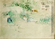Les Foins a Bougival - Berthe Morisot