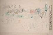 The Haystacks in Jersey 1886 - Berthe Morisot