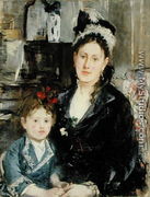 Mme Boursier and Her Daughter 1873 - Berthe Morisot
